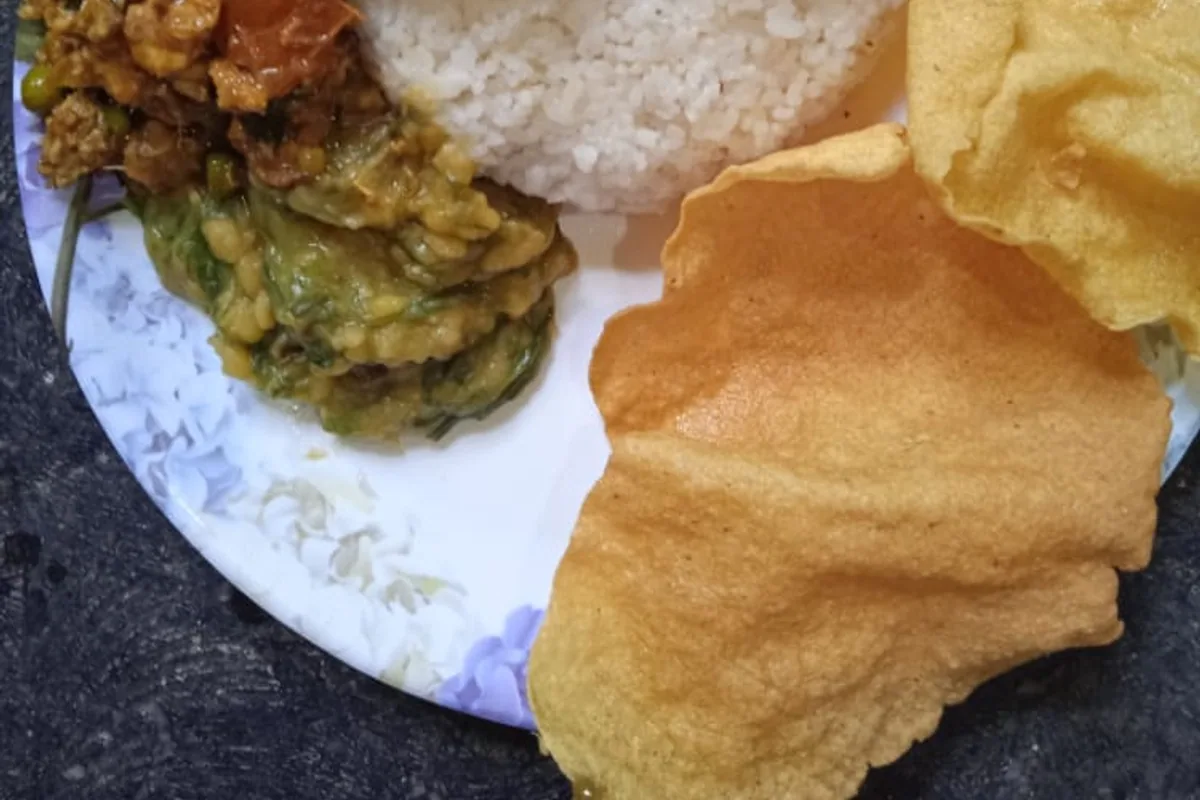 A festive meal prepared for Cheiraoba