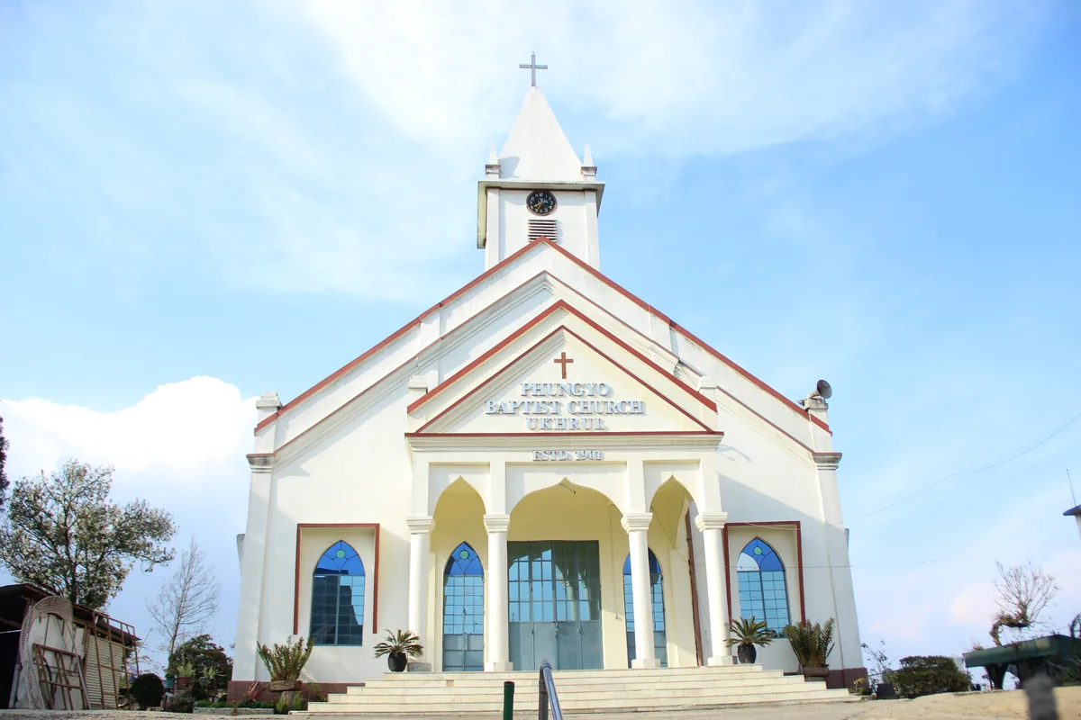 Phungyo Baptist Church in Ukhrul